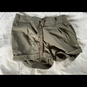 Olive green Casual/Athletic shorts